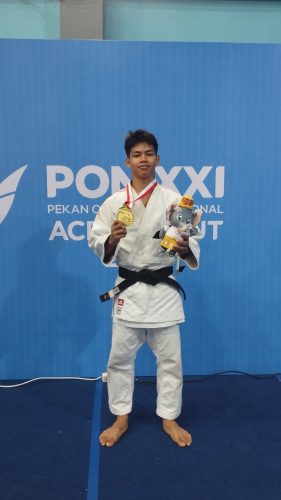 Fathurohman Sumbang Emas Dari Cabor JUdo PON XXI