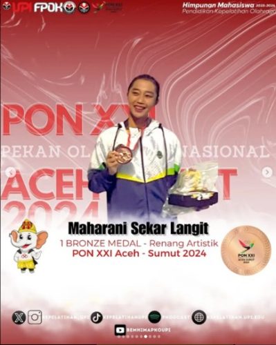 DARI RENANG ARTISTIK, MAHARANI SUMBANG PERUNGGU UNTUK KONTINGEN JAWA BARAT