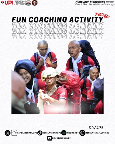 HIMA KEPELATIHAN SELENGGARAKAN FUN COACHING ACTIVITY